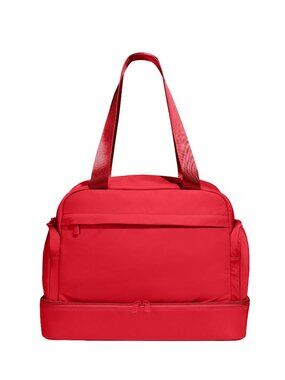 NEW Away Featherlight Overnight Duffel Bag Cherry Red